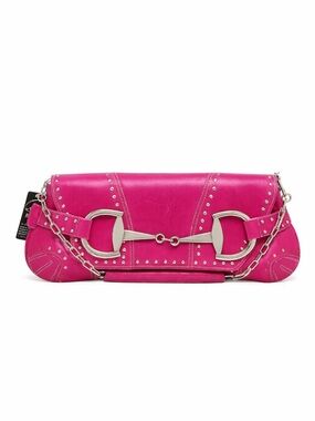 RINA RICH - Magenta Gucci Horse-bit Bag
